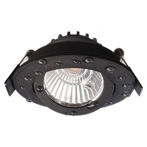 Faretto Incasso Tondo Slim Luce Soffitto Box Doccia Led 8w Orientabile Dimmerabile