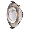 Faretto Incasso Tondo Slim Luce Box Doccia Led 8w Orientabile Dimmerabile Nichel