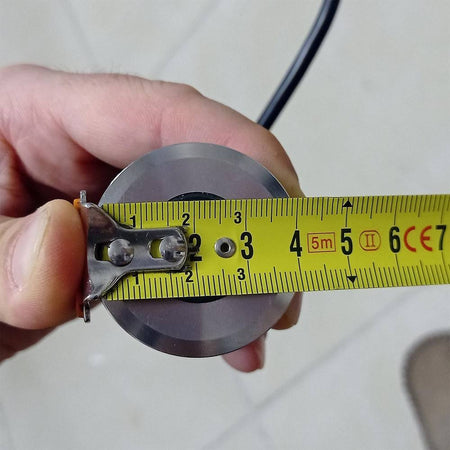 Mini Faretto Led Rgbw 24v Calpestabile Incasso 40 Mm Segnapassi 3w Rgb 4000k Dmx