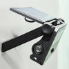 Faretto Solare Ip65 Ricaricabile Parete Sensore Crepuscolare Movimento Led 8 W
