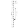Striscia 700led 86w Cct 2700k A 6500k Dimmerabile Strip Adesiva Profili Bobina 5mt