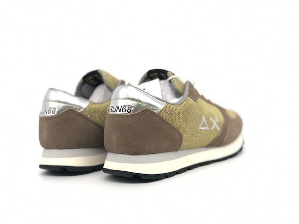 SUN68 Sneakers Girl's kate Thin Glitter Oro