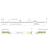Striscia 980led 55w Cct Da 3000k A 6500k 24v Dimmerabile Strip Adesiva Bobina 5mt
