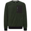 Blend felpa in pile verde 20715833