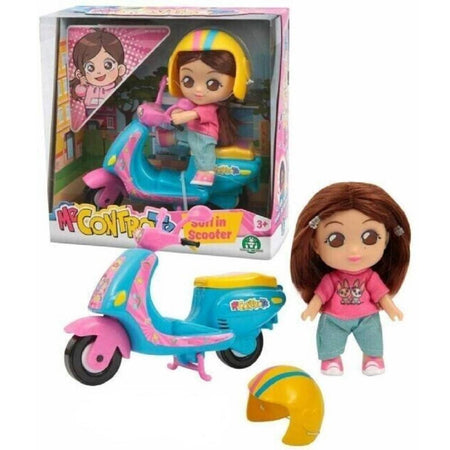 Lo Sccoter Di Sofì E Luì Mini Doll 12 Cm Me Contro Te Giocattolo Bambine