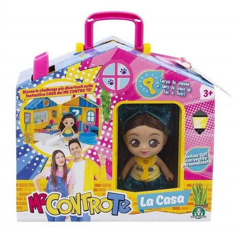 La Casa Di Sofì E Luì Con Mini Doll 12cm Bambola E Accessori Gioco Me Contro Te