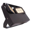 Faretto Led 12w Doppio Diffusore Orientabile Faro Staffa Ip65 Luce Esterni Giardino