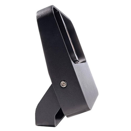 Faretto Led 12w Doppio Diffusore Orientabile Faro Staffa Ip65 Luce Esterni Giardino