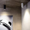 Faretto Spot Soffitto Plafoniera Cilindro Led Cct 10w 2 In 1 3000k 4000k Moderna