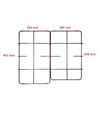 kit Griglia per piani cottura Ariston C00074396 C00074395