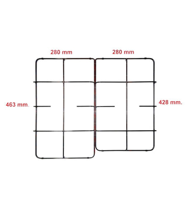 kit Griglia per piani cottura Ariston C00074396 C00074395