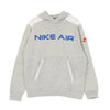 Nike Felpa Cappuccio Uomo Sportswear Air Hoodie Grey Heather/summit White/infrared 23 da uomo