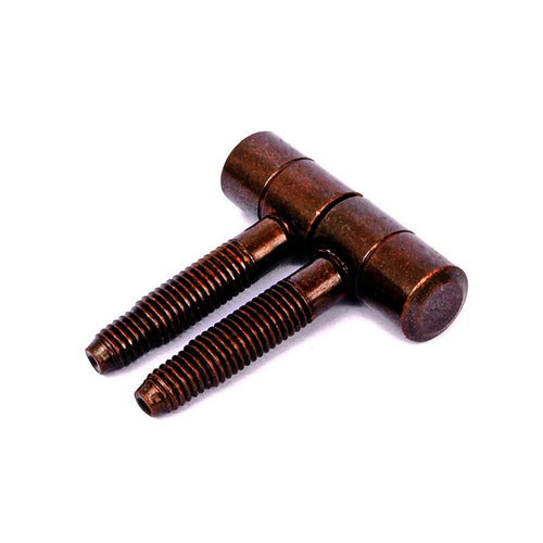 MOBILA - 2 CERNIERE TORNITE ANUBA OTTONATE DM 14MM