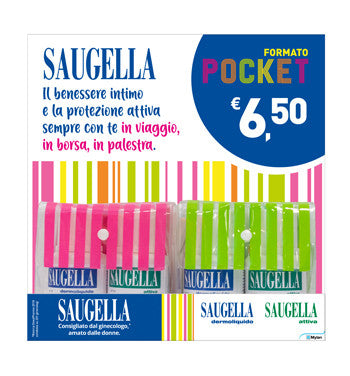 Exp saugella pocket 8pz