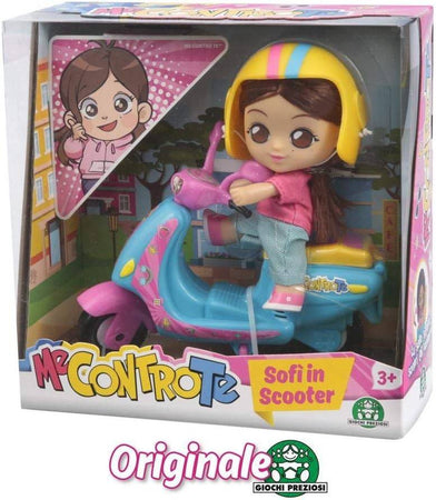 Lo Sccoter Di Sofì E Luì Mini Doll 12 Cm Me Contro Te Giocattolo Bambine