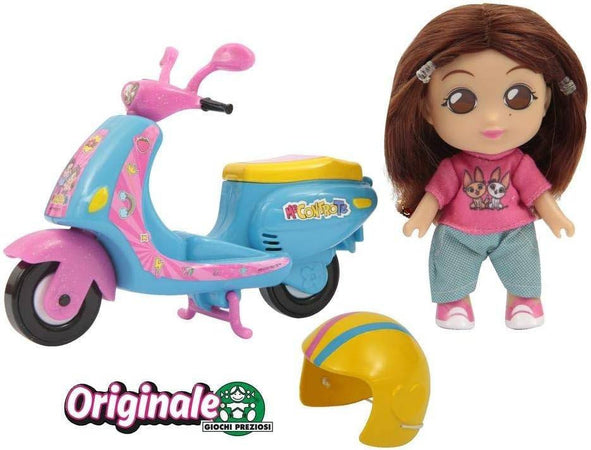 Lo Sccoter Di Sofì E Luì Mini Doll 12 Cm Me Contro Te Giocattolo Bambine