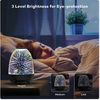 Lampada A Led Luce Notte 3d Cassa Bluetooth Integrata Effetto Fuochi Artificio
