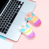 Mouse Gaming Con Filo Leggero Luci A Led Multicolor Effetto Traforato Per Pc