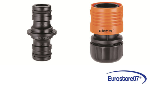 CLABER 9643 1 CONGIUNZIONE 2 INNESTI +1 RACCORDO RAPIDO MAX-FLOW 6116250