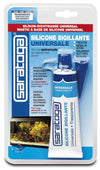 Saratoga 60ml silicone sigillante trasparente universale in blister