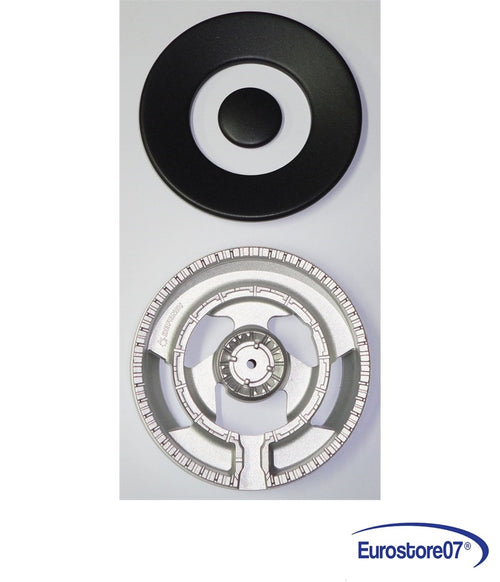 SPARTIFIAMMA + BRUCIATORE TRIPLA CORONA OPACA - ARISTON FRANKE BEKO IGNIS