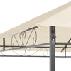 Gazebo Da Giardino 3x3 MT Struttura Metallo Verniciato Tessuto Ecrù Air-Vent