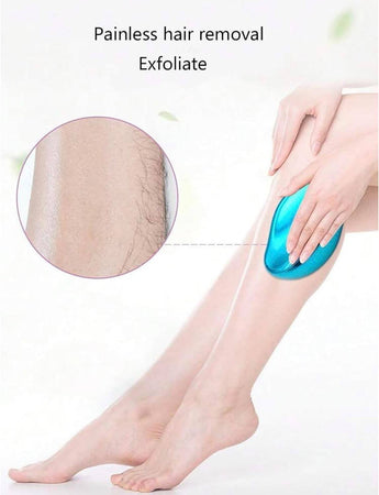Epilatore Manuale Con Microcristalli Depilazione Rapida E Indolore Esfoliante