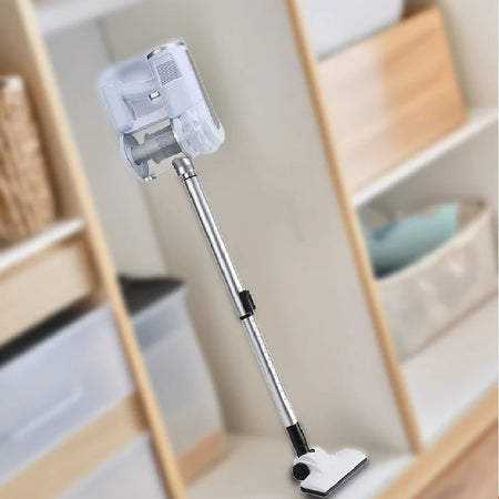 Aspirapolvere 2in1 600W Filtro Hepa Lavabile Scopa Elettrica Compatta Accessori Rosa