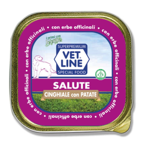 Vet Line mangime umido linea Salute cinghiale e patate