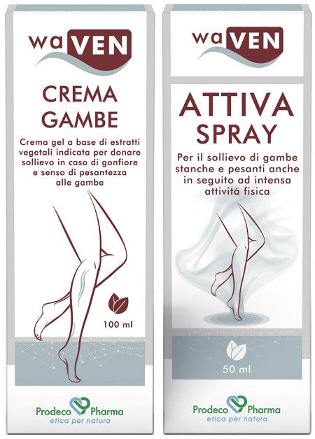 Waven crema gambe 100ml+attiva