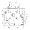 Ventola tangenziale TRIAL 8A130B-001 stufe a pellet 14706094