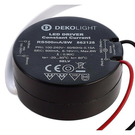 Trasformatore Led Driver Mini Alimentatore Luci Strisce 8watt 6v-16v 500ma 230 V
