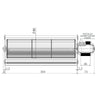 Ventola tangenziale TRIAL 8A130B-001 stufe a pellet 14706094