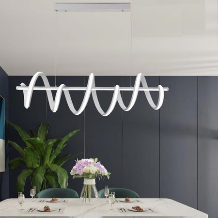 Lampadario Moderno Pendente 60 W Barra Luce 3000k 4000k 6000k Doppio Led A68-b