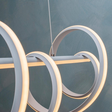 Lampadario Moderno Pendente 60 W Barra Luce 3000k 4000k 6000k Doppio Led A68-b