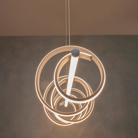 Lampadario Moderno Pendente 60 W Barra Luce 3000k 4000k 6000k Doppio Led A68-b