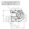 Ventola tangenziale FERGAS 4M2606 stufe a pellet 14706030