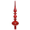 Puntale per albero di Natale con sfere in vetro decorazione e addobbo da 35 cm