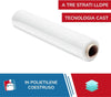Film Estensibile Pellicola Trasparente Rotolo Manuale Per Imballo 160mx23myx50cm