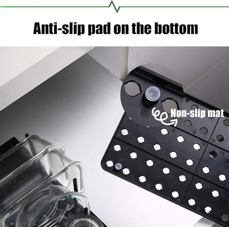 2 Organizer Divisori Separatori Per Cassetti Mobili Cucina Stoviglie Regolabili