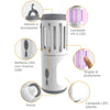 Zanzariera Ricaricabile LED 3in1 Torcia Anti Zanzare Portatile Casa Campeggio USB