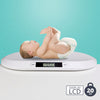 Bilancia Bambini Neonati Digitale LCD Peso max 20kg Bianco 55x33x4cm