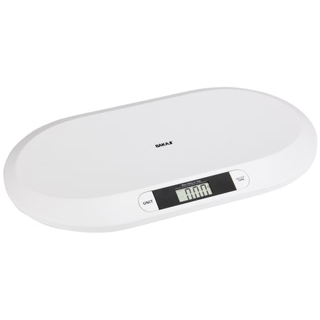 Bilancia Bambini Neonati Digitale LCD Peso max 20kg Bianco 55x33x4cm