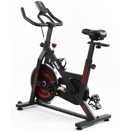 Cyclette Spinning Bike Indoor Regolabile con Display lcd Cardio Fitness Palestra
