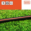 Tubo Da Giardino 30Mt Pvc Irrigazione Giardinaggio Con Connettori Black+Decker
