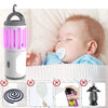 Zanzariera Elettrica LED 3in1 Torcia Anti zanzare Portatile Casa Campeggio