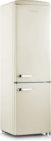 Frigorifero Retrò doppia porta combinato Severin Crema RKG 8919
