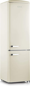 Frigorifero Retrò doppia porta combinato Severin Crema RKG 8919
