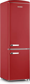 Frigorifero Retrò doppia porta combinato Severin Rosso RKG 8917