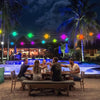 Catena Luminosa Solare Crepuscolare Led Rgb Rgbw Smart Bluetooth Ip65 Luce 13 Mt